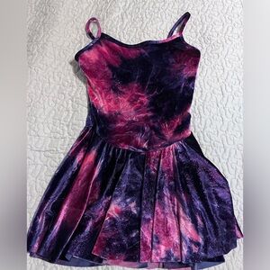Vibrant Pink and Purple Dance Costume